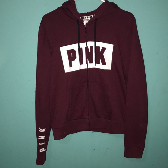 PINK Victoria's Secret Tops - Pink hoodie